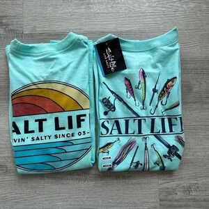 Salt Life Tshirt Sz YM